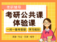 考研公共课体验课
